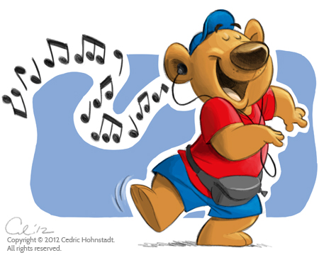 bear-happydance-CedricHohnstadt dancing bear sketch