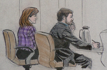 Amy Senser trial-courtroom sketch 1