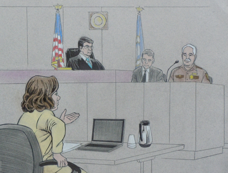 courtroom sketch