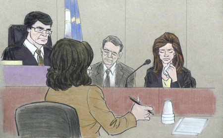 courtroom sketch