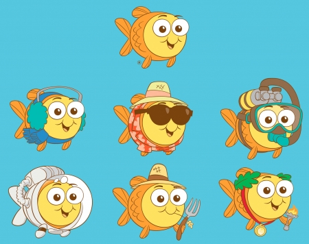 Goldfish Mascot Themes