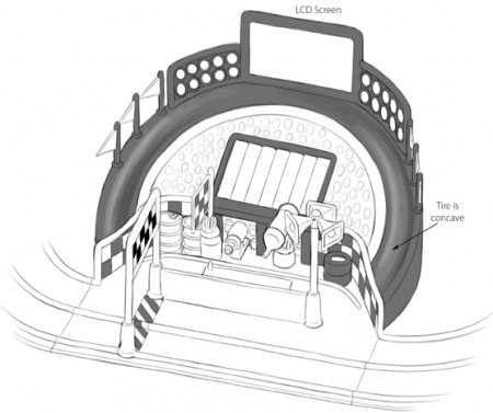 Race Track Toy Design from Cedric Hohnstadt Illustration
