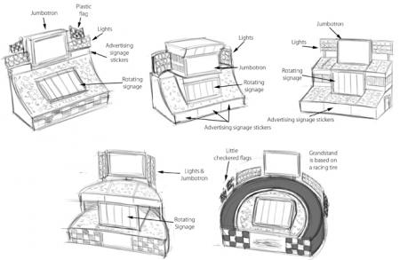 Race Track Toy Design from Cedric Hohnstadt Illustration