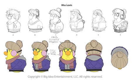 Miss Lewis Turnarounds for "Merry Larry"