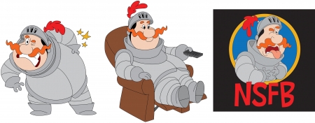 Illustrations of Sir Cumference Mascot by Cedric Hohnstadt