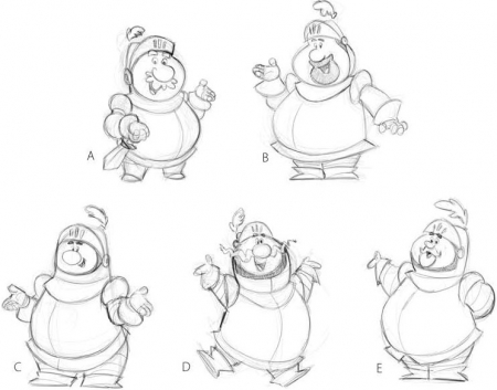 Sir Cumference character concepts by Cedric Hohnstadt