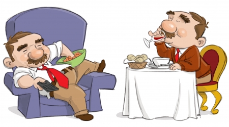 Sketch illustrating how setting affects behavior