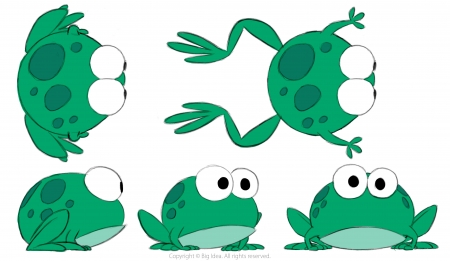 Frog Turnarounds-"Celery Night Fever"