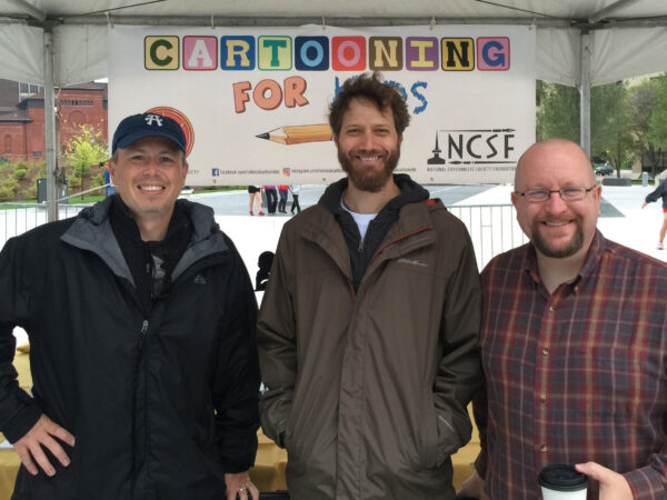 NCS North Central Chapter members Kelly McNutt, Phil Juliano, and Cedric Hohnstadt.