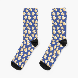 Popcorn Movie Night Socks